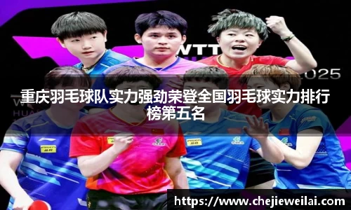 重庆羽毛球队实力强劲荣登全国羽毛球实力排行榜第五名